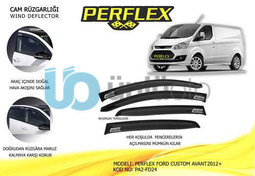 CAM RÜZGARLIĞI FORD CUSTOM AVANT 2012 2 Lİ