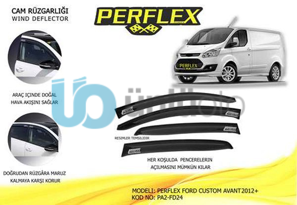 CAM RÜZGARLIĞI FORD CUSTOM AVANT 2012 2 Lİ