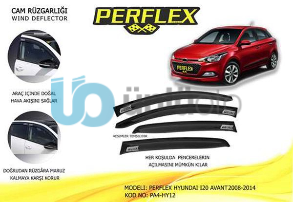 CAM RÜZGARLIĞI HYUNDAI I20 AVANT 2008-2014 4 LÜ