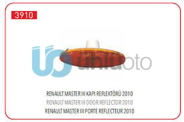 ÇAMURLUK SİNYALİ RENAULT MASTER III 10 OPEL MOVANO B 10 KAPI REFLEKTÖRÜ