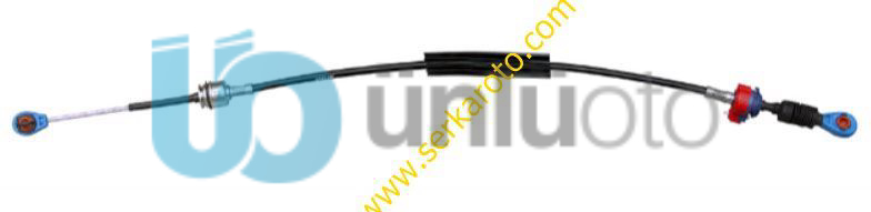 CLİO III SYMBOL THALİA VİTES KUMANDA TELİ SAĞ MAVİ KISA