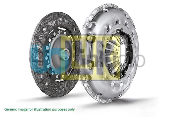 DEBRİYAJ SETİ BASKI DİSK RULMANSIZ FORD FIESTA VI 1.4L TDCI 09- / MAZDA 2 1.4L