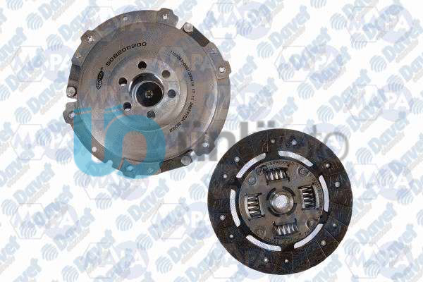 DEBRIYAJ SETI RULMANSIZ 6 DELIK 200mm POLO CLASSIC 97-01 CADDY II 95-04 GOLF III