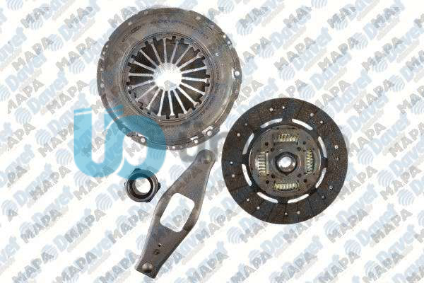DEBRIYAJ SETI TRANSIT V184 2.4TDCI 120PS / 125PS 0006 RULMANLI + CATALLI