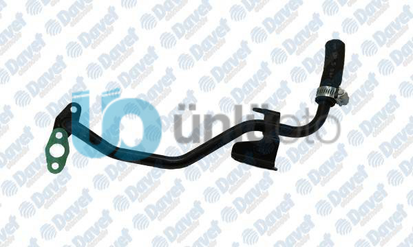 DEVİRDAİM SU BORUSU OPEL COMBO-MERIVA A-PEUGEOT BIPPER-CITROEN NEMO 1.3 HDI ALBE
