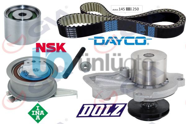 DEVİRDAİMLİ EKSANTRİK GERGİ KİTİ POLO-FABIA 14IBIZA IV 15A1 14 CUSA-CUSB-CYZA