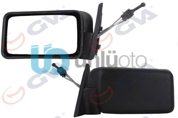 DIŞ DİKİZ AYNASI SOL RENAULT 9/11 92 MEKANİK KUMANDALI