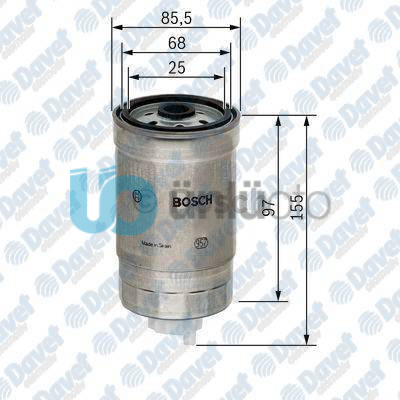 DIZEL YAKIT FILTRESI ALFA 147 156 166 1.9 JTD 2.4 JTD DOBLO STILO 1.9 JTD