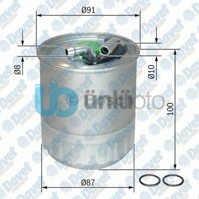 YAKIT FILTRESI W204 0714 C219 0510 W164 0511 W463 06 VIANO W639 03 VITO W63