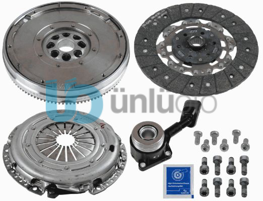 DMF KITI VOLANLI DEBRİYAJ SETİ CMAX-FOCUS II-GALAXY-KUGA-MONDEO IV-SMAX 2.0TDCİ