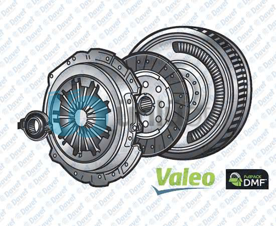 DMF VOLANT + DEBRIYAJ SETI + RULMAN VW GOLF VI 1.6TDI (20092012)