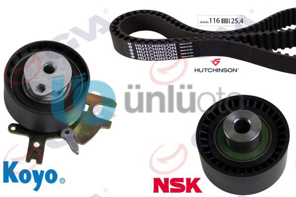 EKSANTRİK GERGİ KİTİ 116x254 P307-P308-P407-P508-P807-EXPERT--C4-C5-C8-JUMPY-SCU