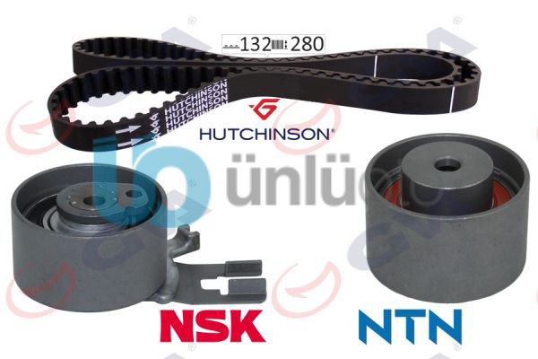 EKSANTRİK GERGİ KİTİ 132x280 VOLVO C30 C70 S60 S80 V70  XC60 XC70 XC90 2.4TDI 2