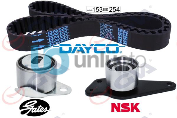 EKSANTRİK GERGİ KİTİ 153x254 MEGANE 1.9D 96- -R9-R11-R19-R21 1.9D F8Q K015212