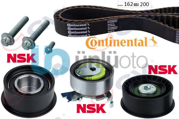 EKSANTRİK GERGİ KİTİ 162x200 ASTRA G-CORSA C-VECTRA C-MERIVA A-ZAFIRA A 1.4-1.6-
