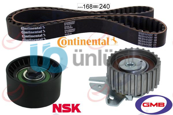 EKSANTRİK GERGİ KİTİ PUNTO-STILO 1.8 16V 98  ALFA ROMEO 145-146-156-SPIDER 1.8-