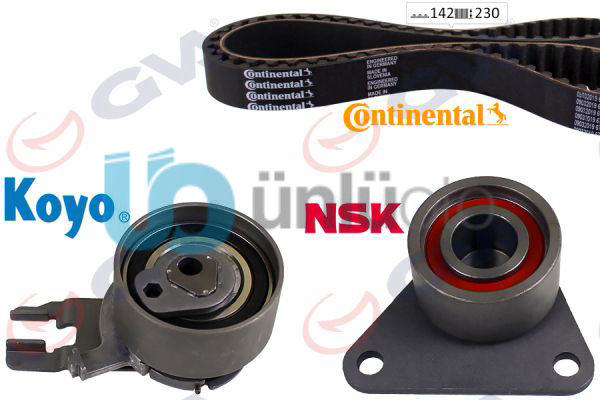 EKSANTRİK GERGİ KİTİ VOLVO C30-C70 I-II-S40 II-S60 I-S70-V40-V50-V70-XC70 2.4-KU