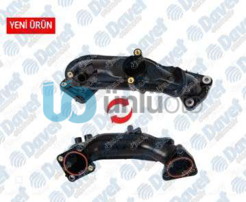 EMME MANIFOLD GIRIS BORUSU PEUGEOT 207 / 208 / 301 / 308 / 2008 / 508 1.6 HDI