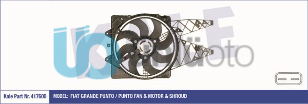 FAN MOTORU GRANDE PUNTO