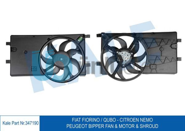 FAN MOTORU KLİMALI PEUGEOT BIPPER 08 CITROEN NEMO 08 FIAT FIORINO 08 1.3-1.4 HDI