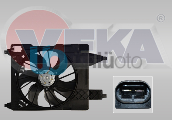 FAN MOTORU SU RADYATORU DAVLUMBAZLI TEKLI FANLI RENAULT MEGANE II (BM0/1,CM0/1)