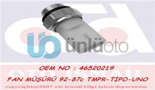 FAN MÜŞÜRÜ 92-87c TMPR-TİPO-UNO