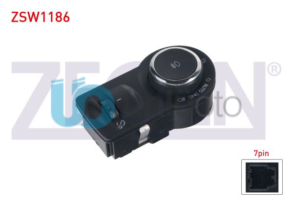 FAR ANAHTARI KROM 7 PIN ON SISLI OPEL ASTRA J - INSIGNIA - CRUZE 2008-