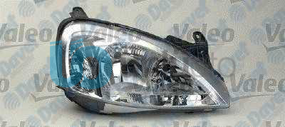 FAR SINYAL SAG H7+H7 OPEL CORSA C 7/02