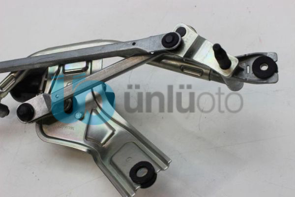 Fiat Linea Punto Grande Ön Cam Silgi Silecek Mekanizması Komple  (Motorlu)