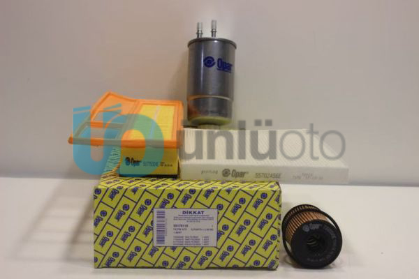 Filtre Kiti Seti 1.3 90 Beygir - Fiat Grande Punto Linea Fiorino Stilo Doblo Punto