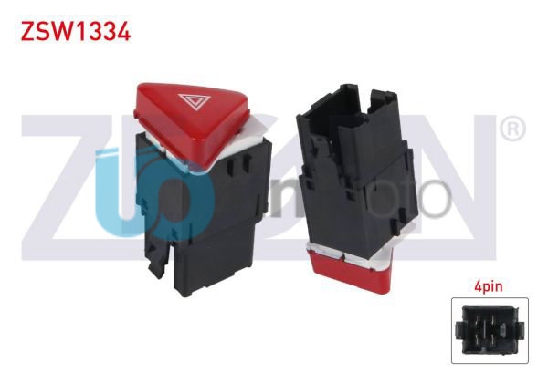 FLASOR ANAHTARI 4 PIN VOLKSWAGEN GOLF V - JETTA III 2003-2009