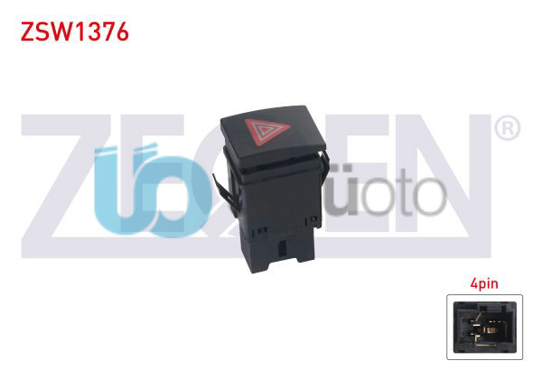 FLASOR ANAHTARI 4 PIN VOLKSWAGEN POLO 2001-2012