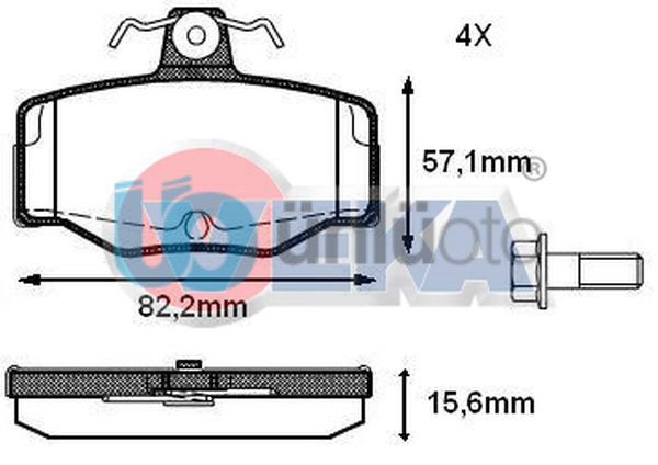 FREN BALATA ARKA A4 1.8 TFSI 2007-2015/ 2.0 TDI 2007-2015/ 3.0 TDI 2007-2015/ A5