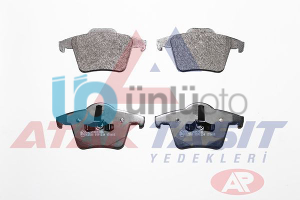 FREN BALATA ARKA VOLVO XC90 I 2.5 T 2002-2014 / VOLVO XC90 I 3.2i 2002-2014