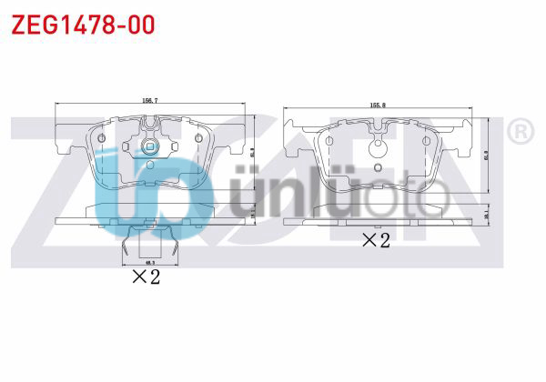 FREN BALATA ON BMW 1 SERISI (F20,F21) 116 i 2010-/ 118 i 2010-/ 116 D 2010-/ 118