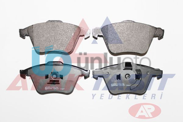 FREN BALATA ON VOLVO S40 II (MS) 1.6i 2004-2012 / S40 II (MS) 2.0i 2004-2012