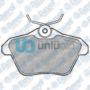 ARKA FREN BALATASI ALFA 156 TUM MODELLER 97 ALFA 166 TUM MODELLER 98