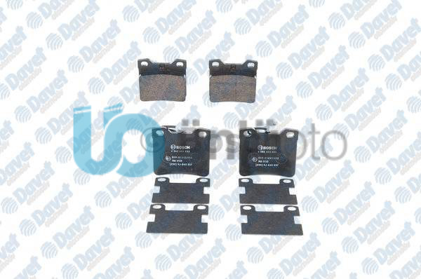 FREN BALATASI ARKA V-CLASS 638/2 9703 VITO 638 9703 , P406 P605 P607 9508