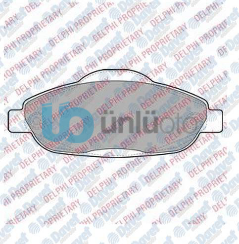 ON FREN BALATASI P308 P3008 1,4 16V / 1,6 16V / 1,6HDI 09 / 07