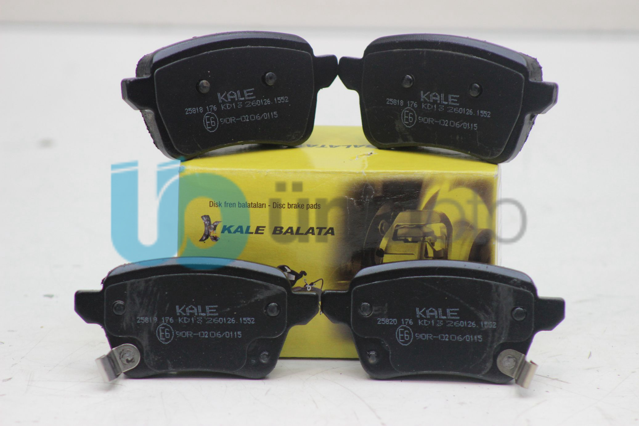 FREN BALATASI  TAKIM ARKA   500L -  EGEA 1,6 Mjet CROSS-SW