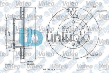FREN DISKI ON SPRINTER 906 0618 907 910 18 CRAFTER 30-35 0616