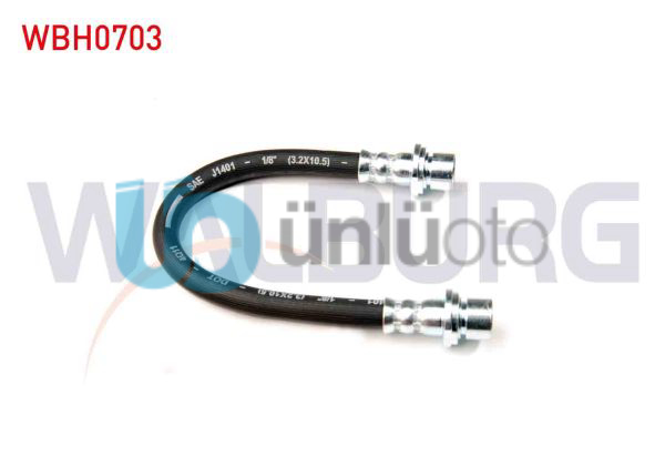 FREN HORTUMU ARKA SOL-SAG 205mm 4X2 TOYOTA HIACE IV 1996-