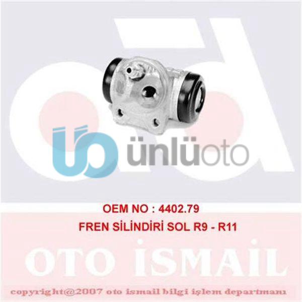 FREN SİLİNDİRİ SOL R9 - R11 22mm