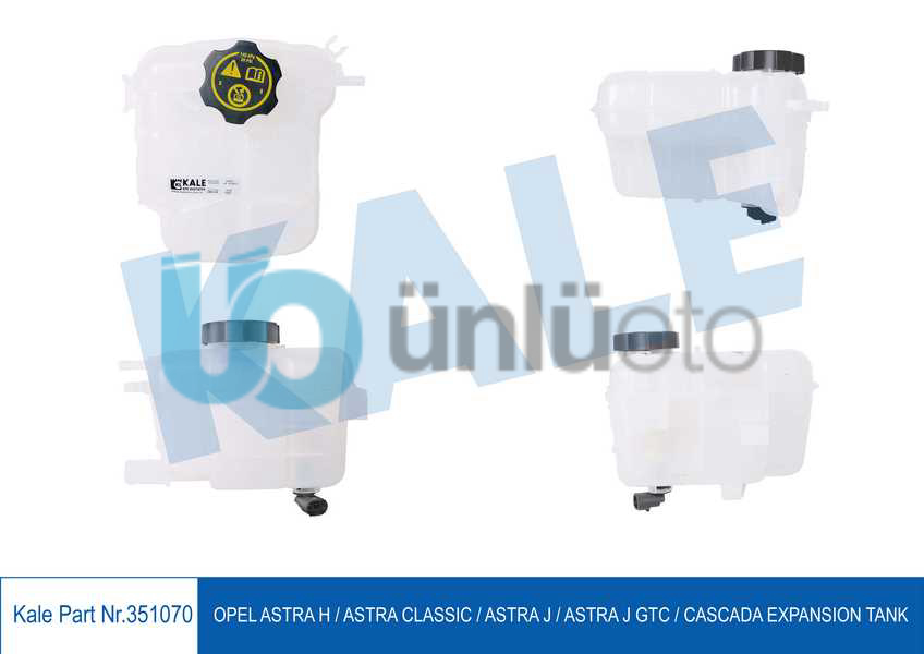 RADYATOR YEDEK SU DEPOSU SENSORLU ASTRA J 10