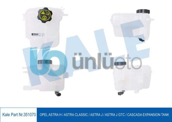 RADYATOR YEDEK SU DEPOSU SENSORLU ASTRA J 10 