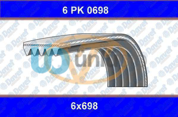 GMB 6PK698 - KANALLI KAYIS