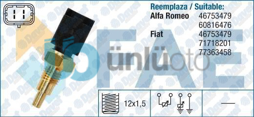 HARARET MUSURU BRAVA BRAVO LINEA MAREA PALIO STILO ALFA ROMEO 147 156 1,3 / 1,6