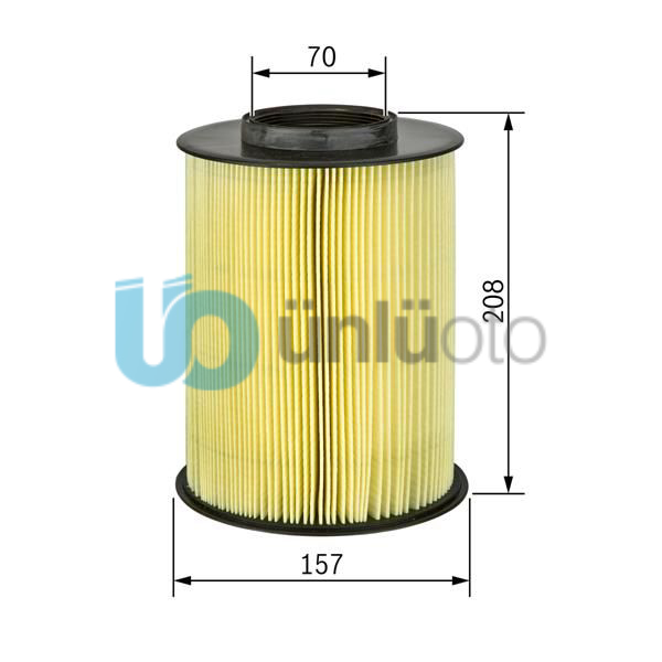 HAVA FİLTRESİ FOCUS II-III 04-11  CMAX 1.6TDCI-1.8TDCI-2.0TDCI 07-11  VOLVO S4