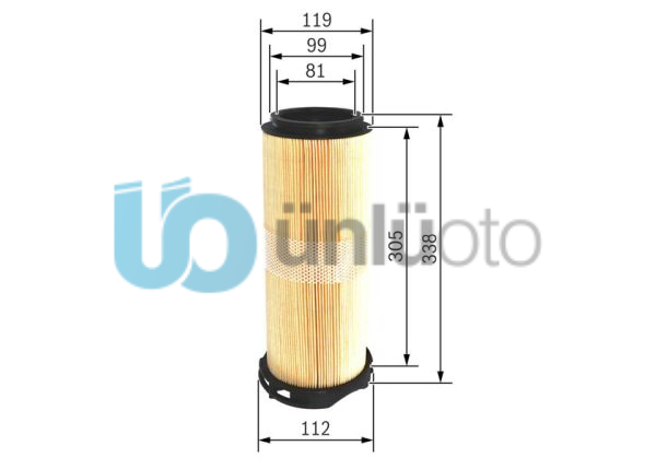 HAVA FILTRESI MERCEDES C-CLASS OM646 W204 S204