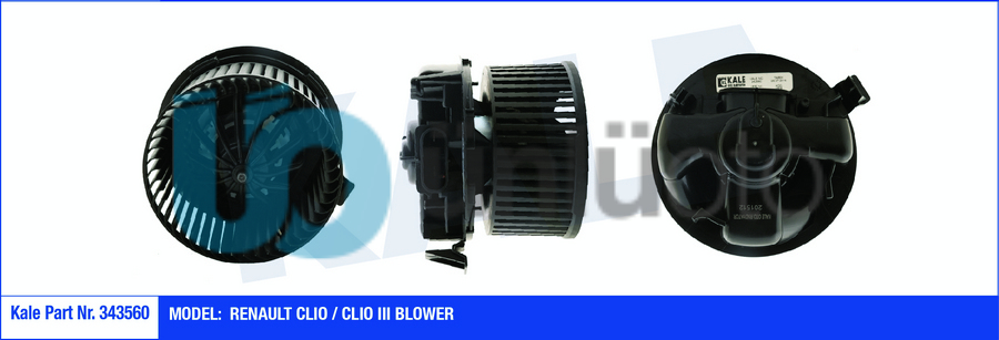 FAN KALORIFER MOTORU CLIO III 1,2 / 1,6 06